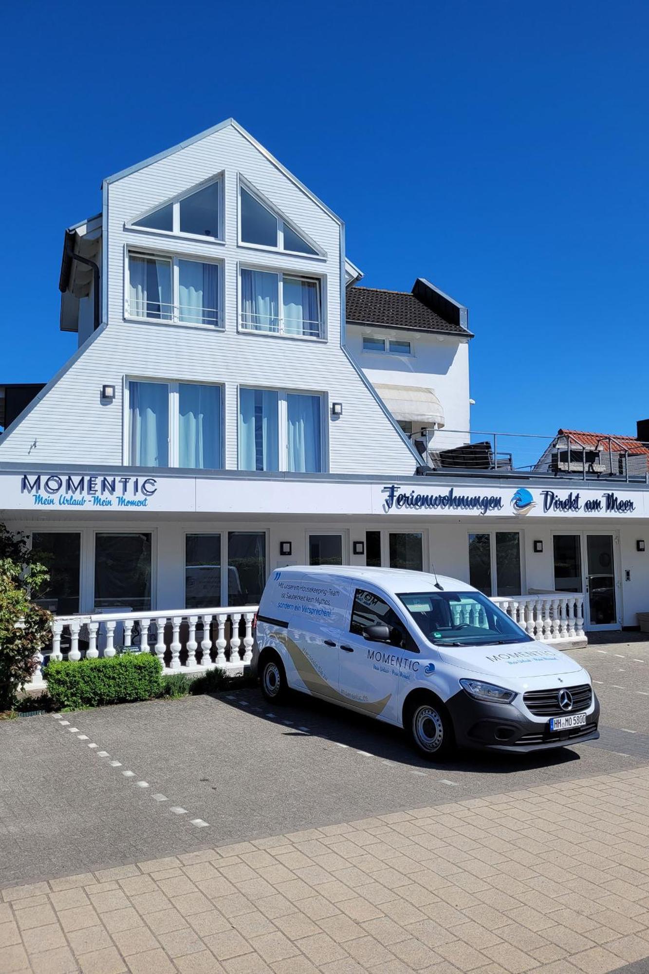 Grosse Penthouse Ferienwohnung Mit Meerblick, Sonnenterrasse & Luxusbad Von "Momentic" Sierksdorf Kültér fotó
